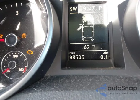 2012 Volkswagen Jetta Sportwagen 2.0L Tdi из США, поврежденный, VIN 3VWPL7AJXCM647607